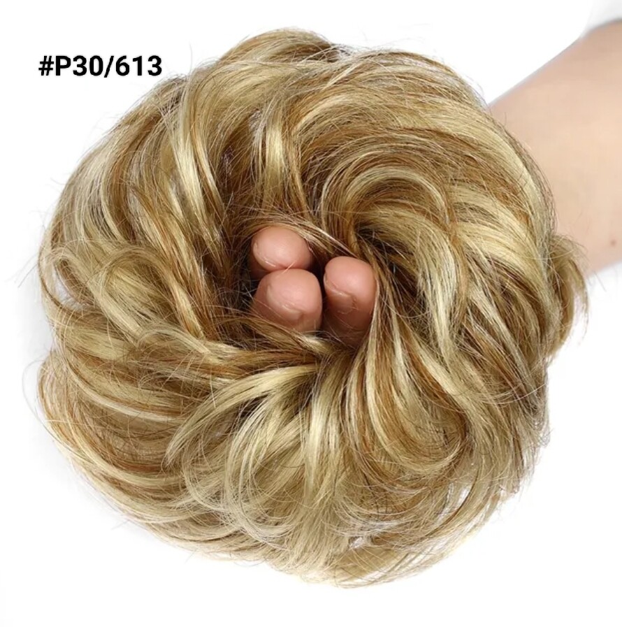 SCRUNCHIE HUMAN HAIR BUN