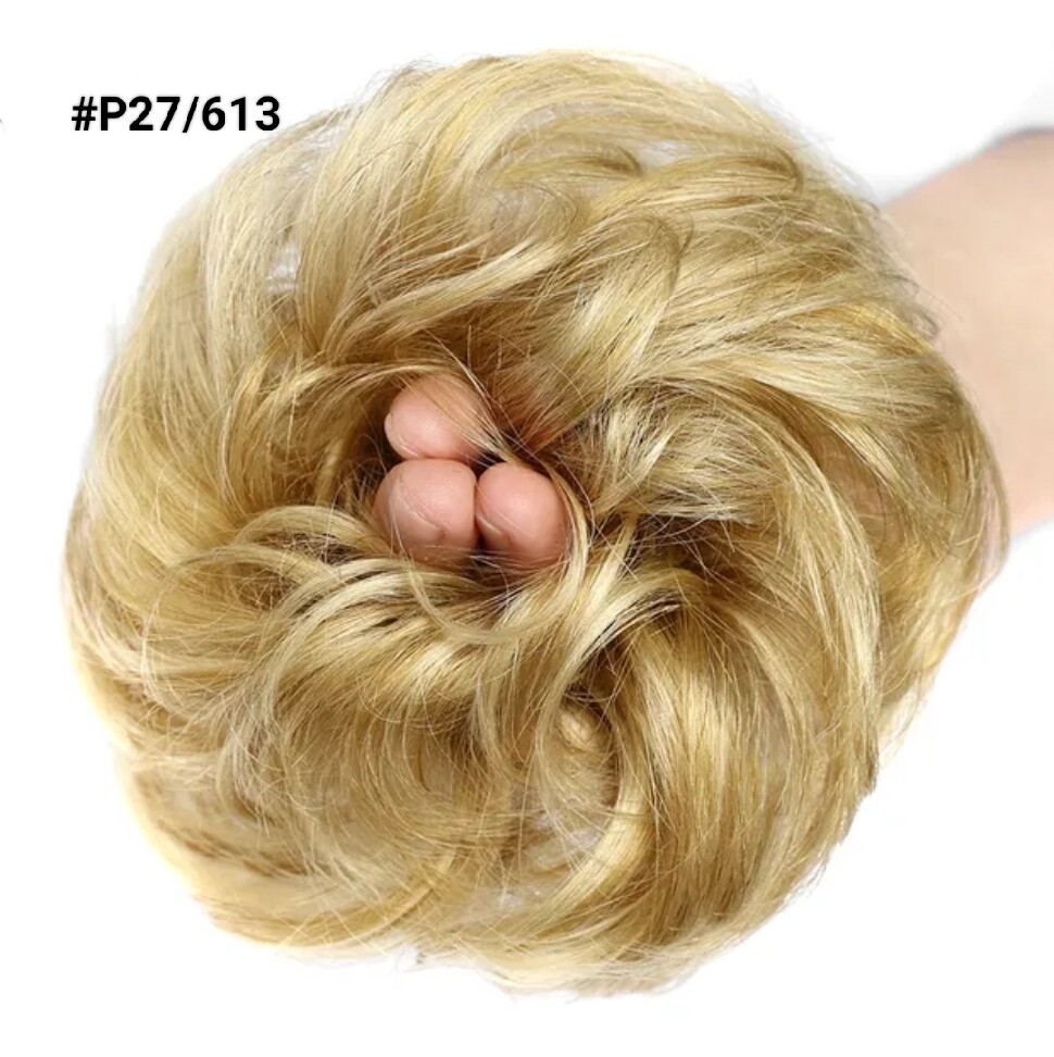 SCRUNCHIE HUMAN HAIR BUN