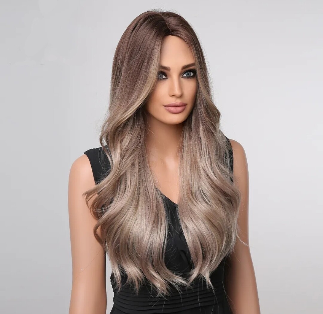 Janet Wig | Ash Brown to Ash Blonde Lace Front