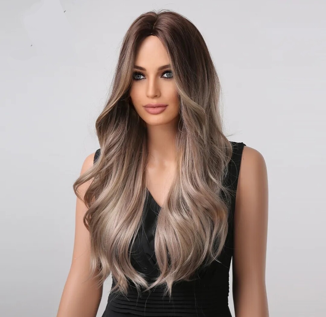 Janet Wig | Ash Brown to Ash Blonde Lace Front