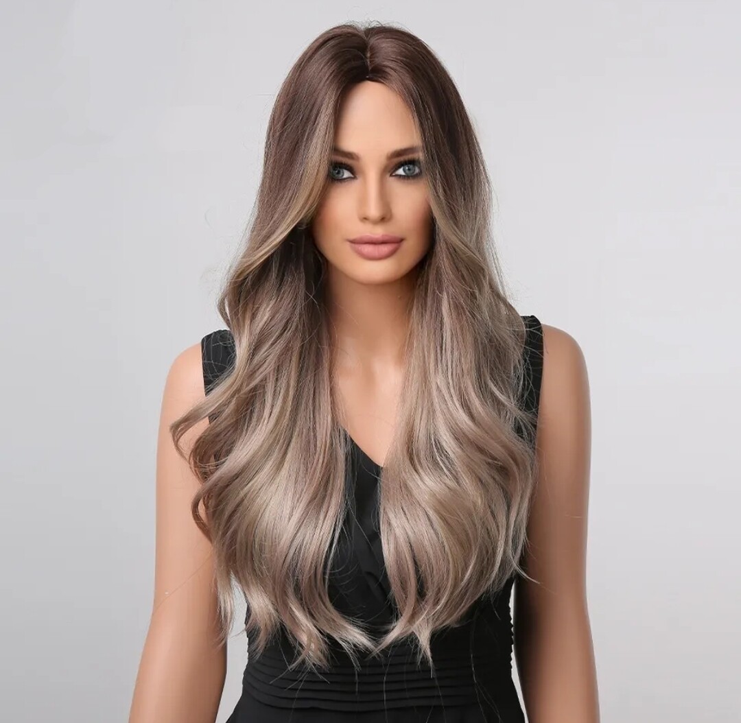 Janet Wig | Ash Brown to Ash Blonde Lace Front