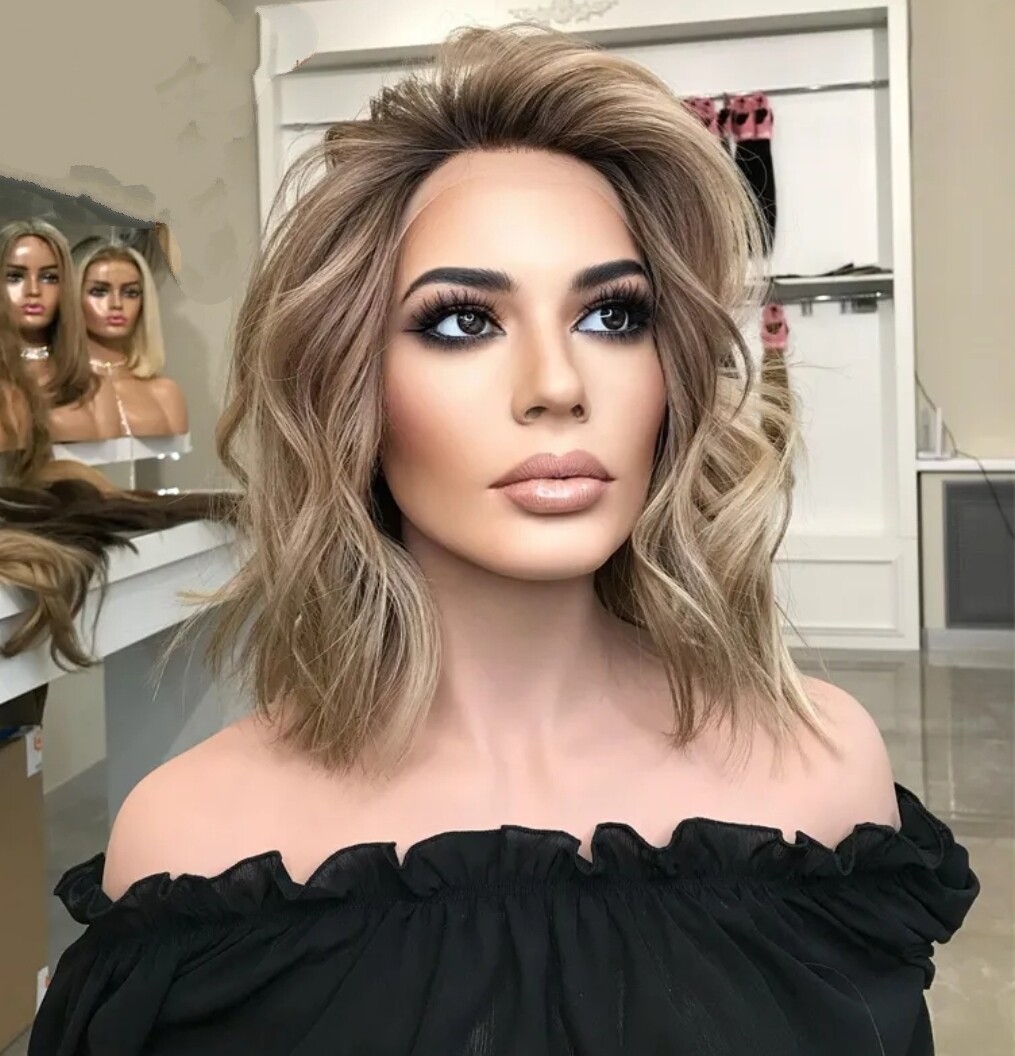 Alana Wig | Ash Blonde Human Hair Lace Front 