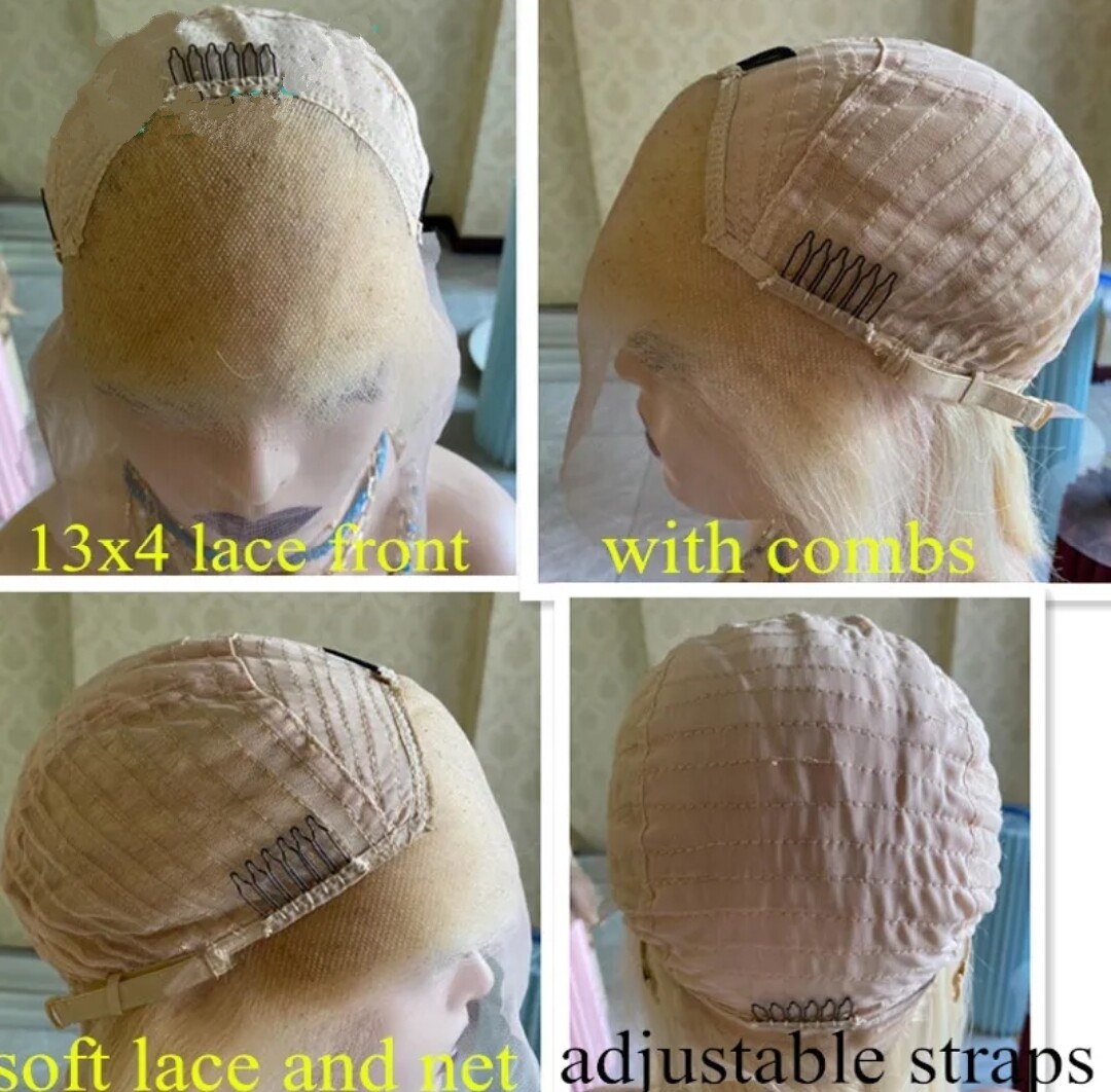 Alana Wig | Ash Blonde Human Hair Lace Front 