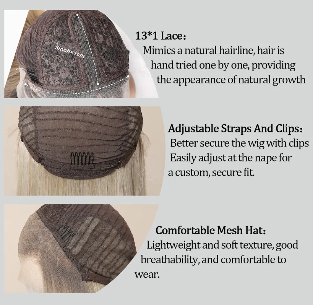 Beth Wig | Black With Honey Highlights Lace Front 