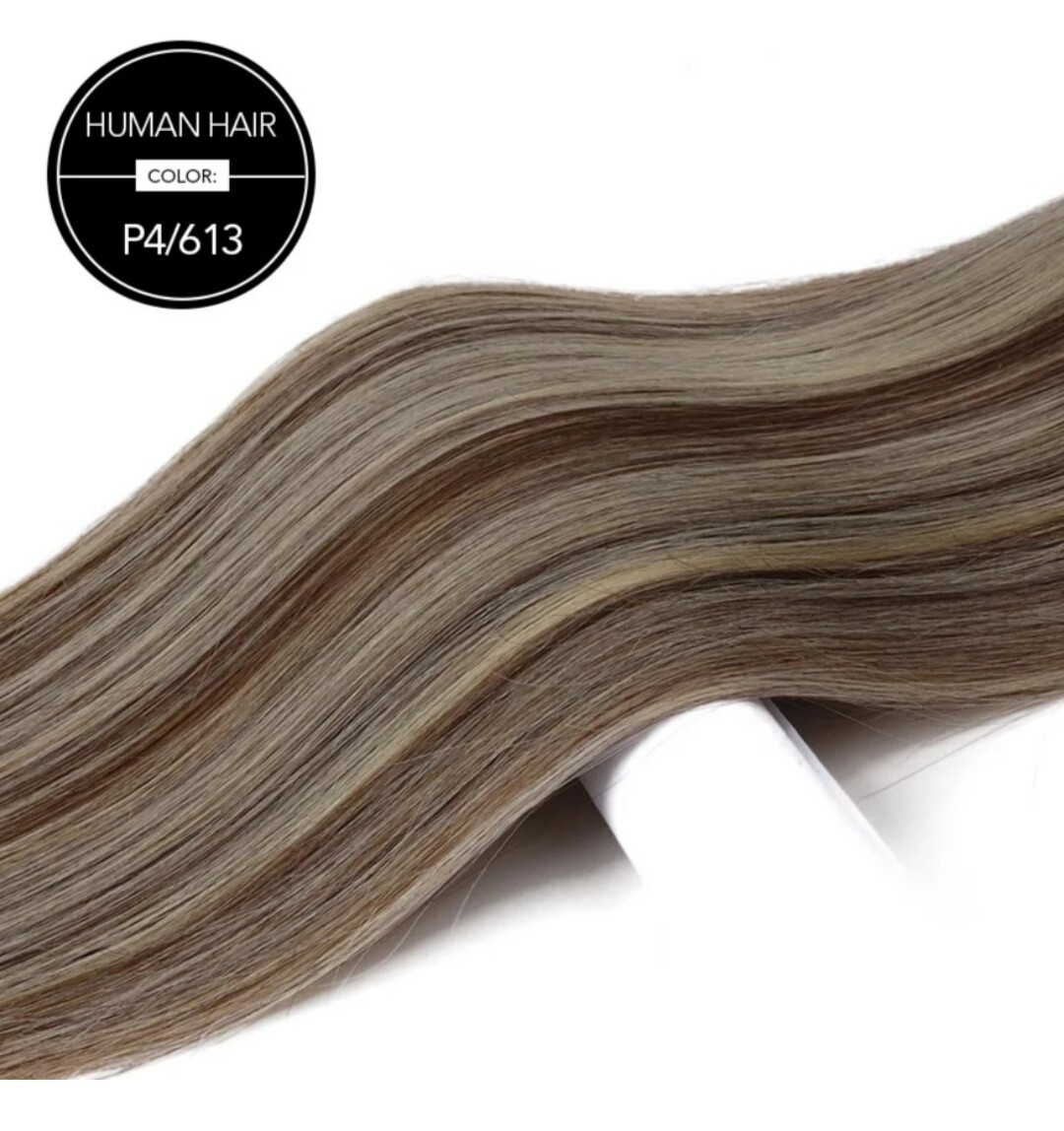 CLIP ON PONYTAIL EXTENSION STRAIGHT HUMAN HAIR