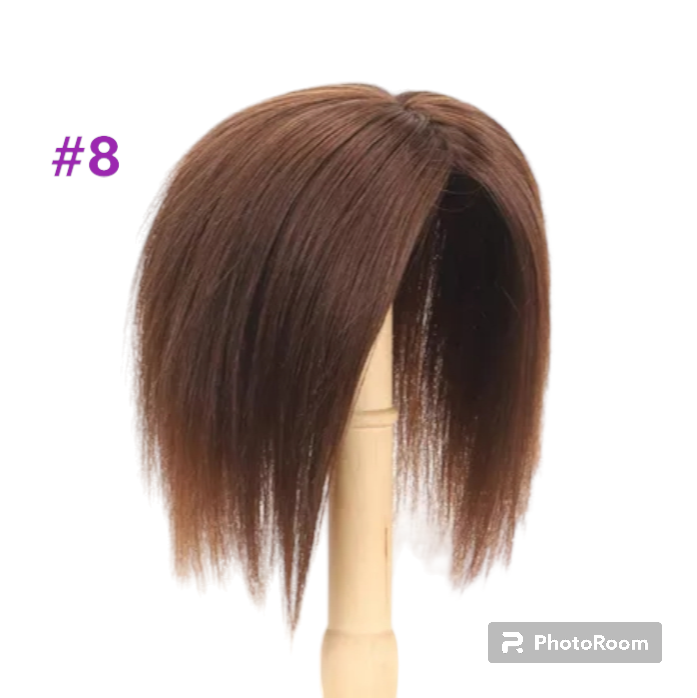 HUMAN HAIR TOPPER PU Base 4x5cm