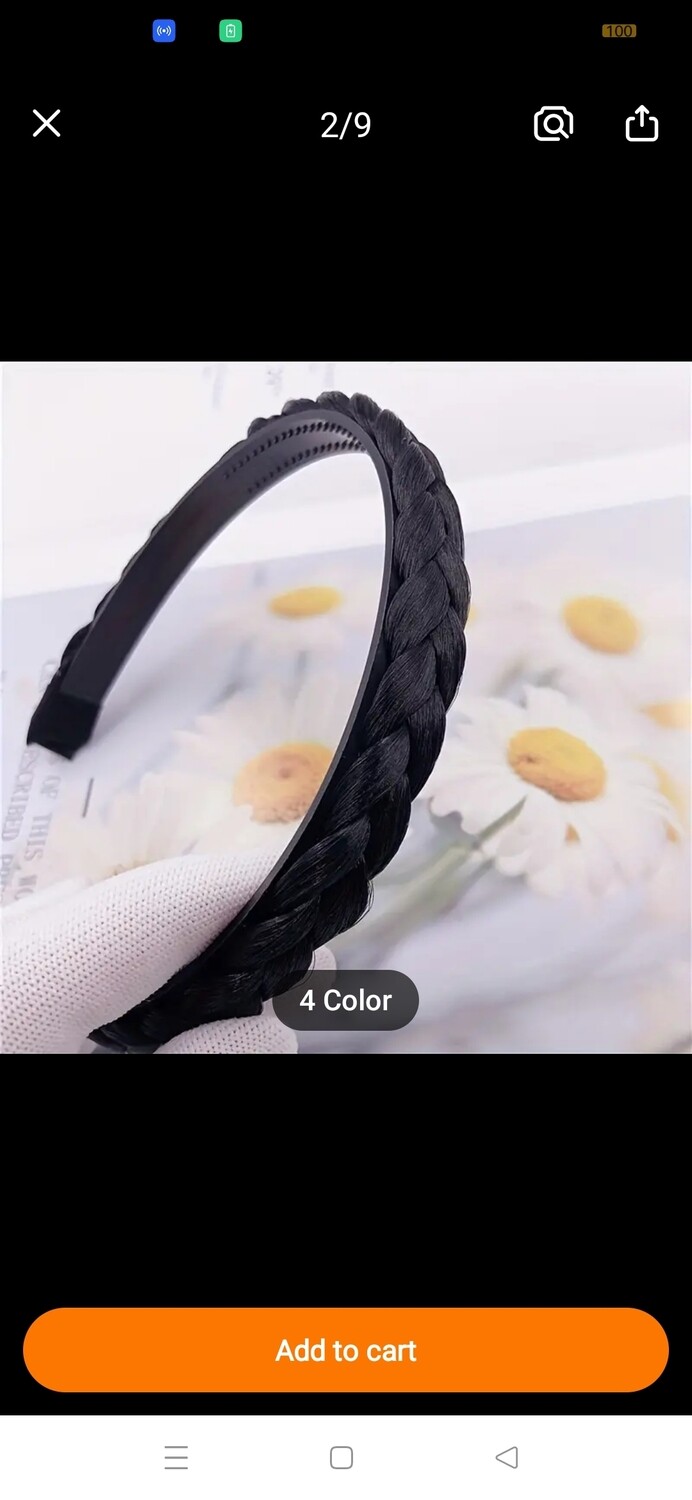 BRAIDED HEADBAND