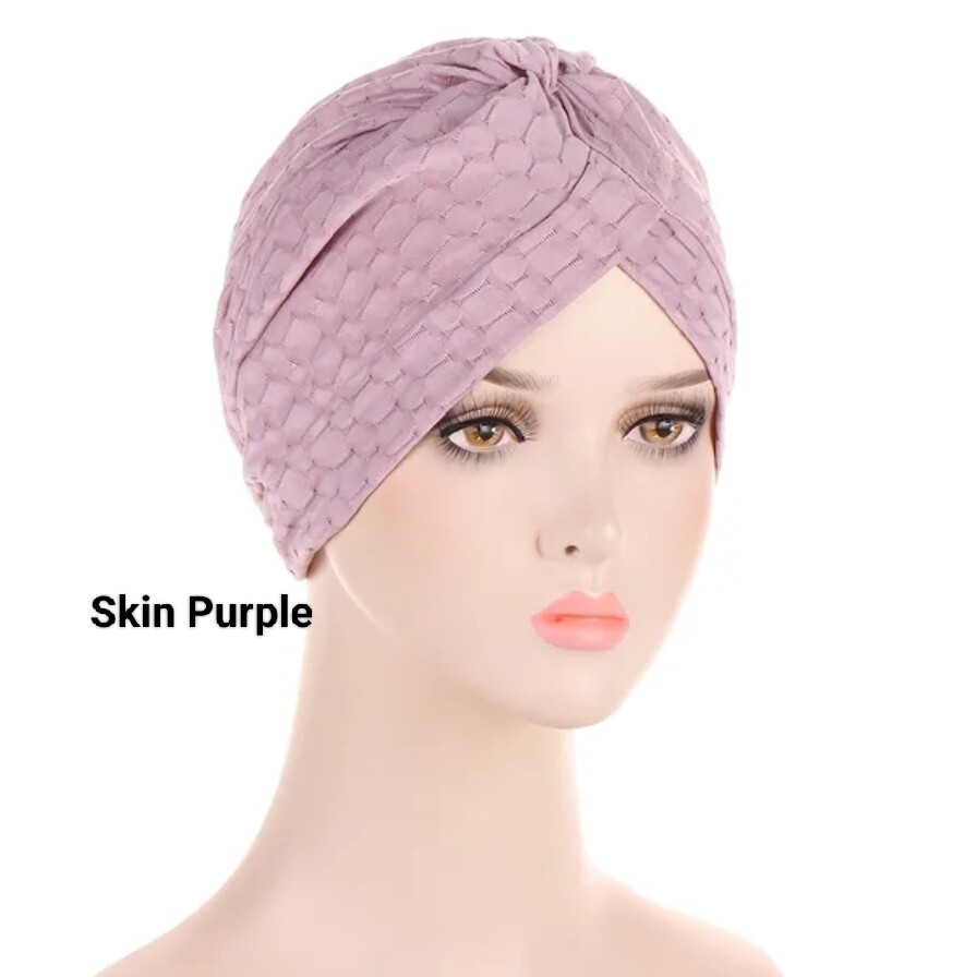 ELEGANT TEXTURED TURBAN