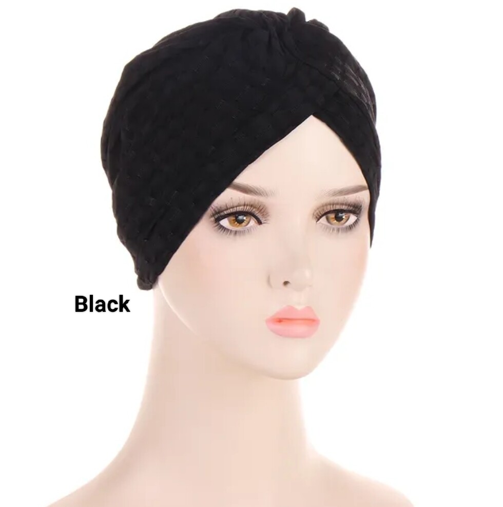 ELEGANT TEXTURED TURBAN