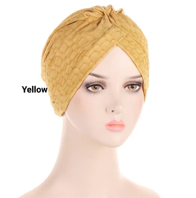 ELEGANT TEXTURED TURBAN