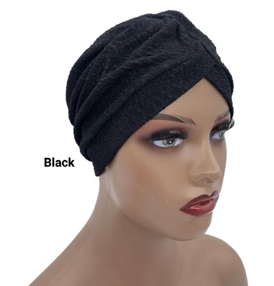EVENING GLITTER TURBAN