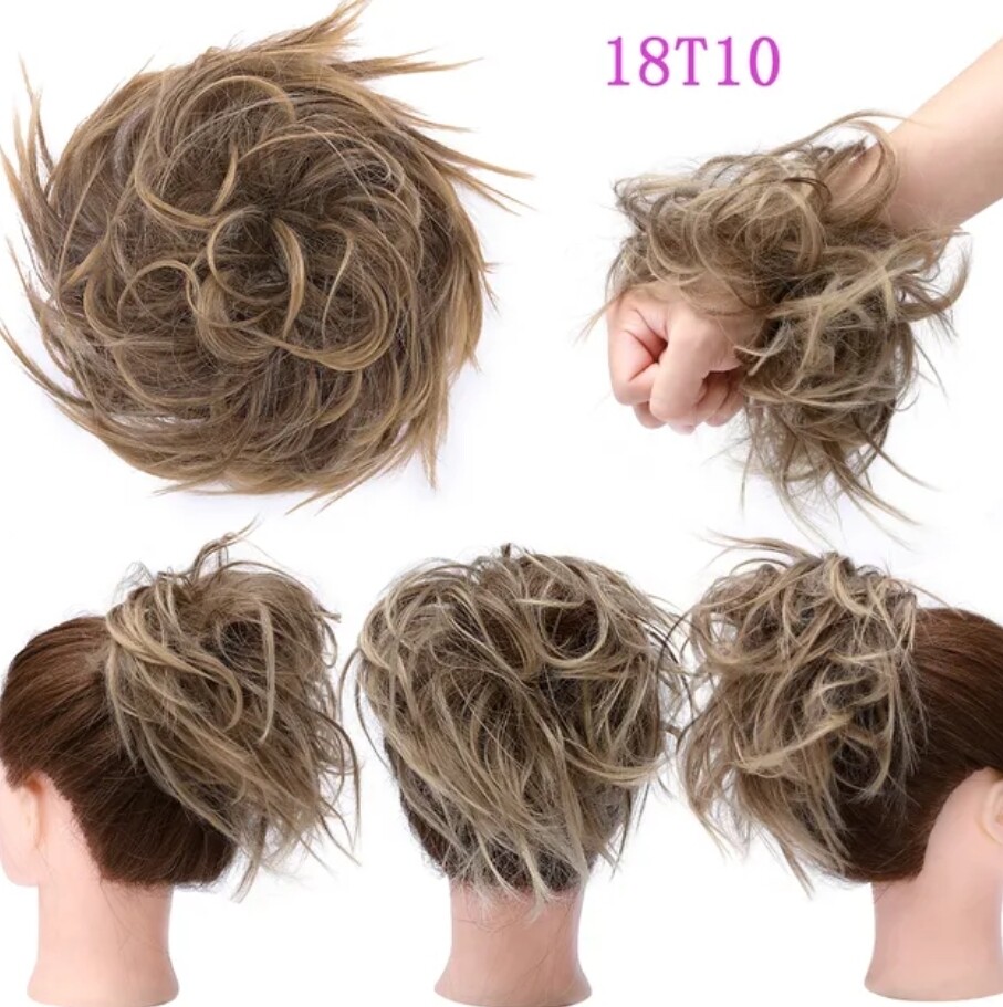 MESSY SYNTHETIC HAIR BUN