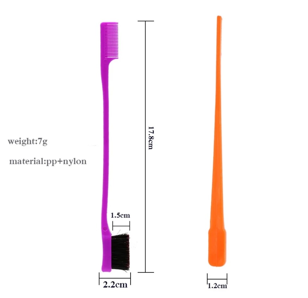 DOUBLE SIDED EDGE COMB