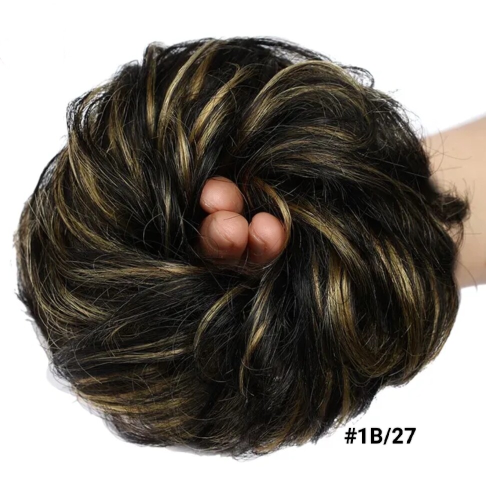 SCRUNCHIE HUMAN HAIR BUN