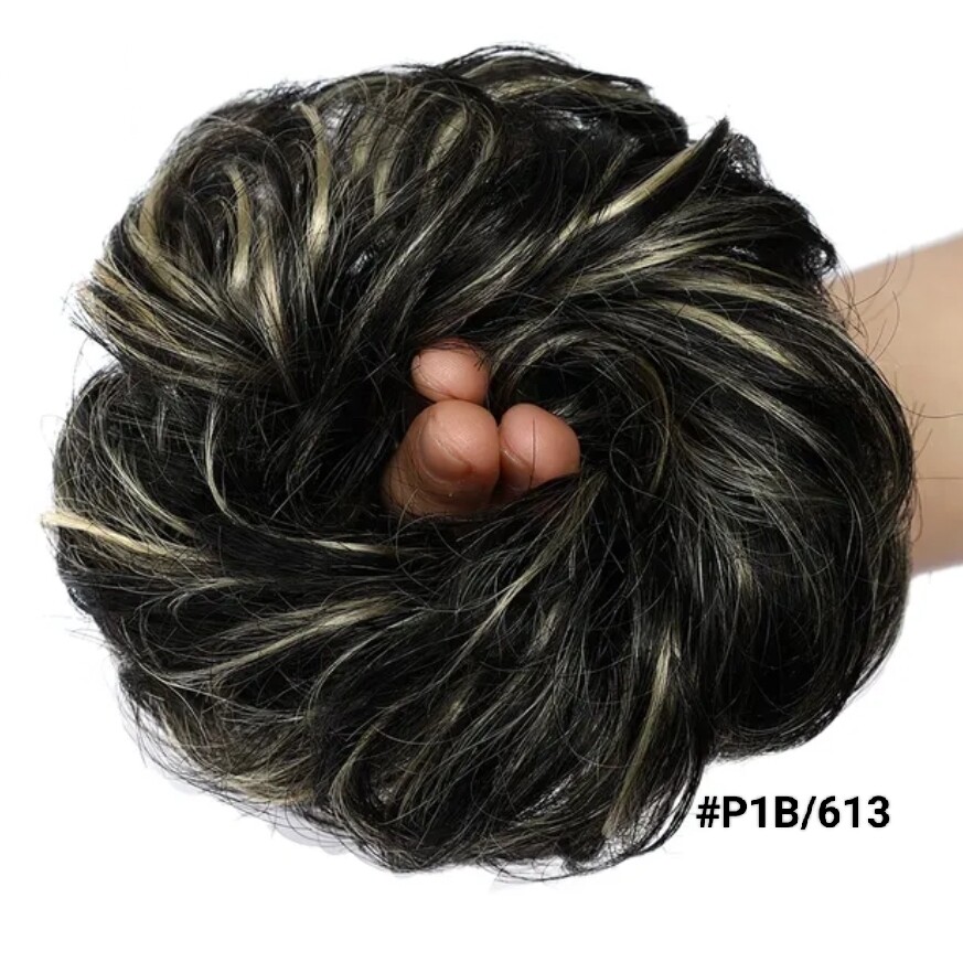 SCRUNCHIE HUMAN HAIR BUN