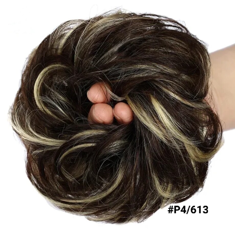 SCRUNCHIE HUMAN HAIR BUN