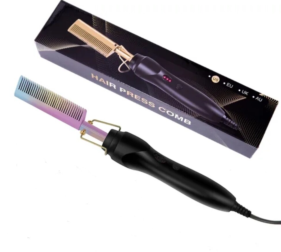 PROFESSIONAL HOT COMB HAIR STRAIGHTENER