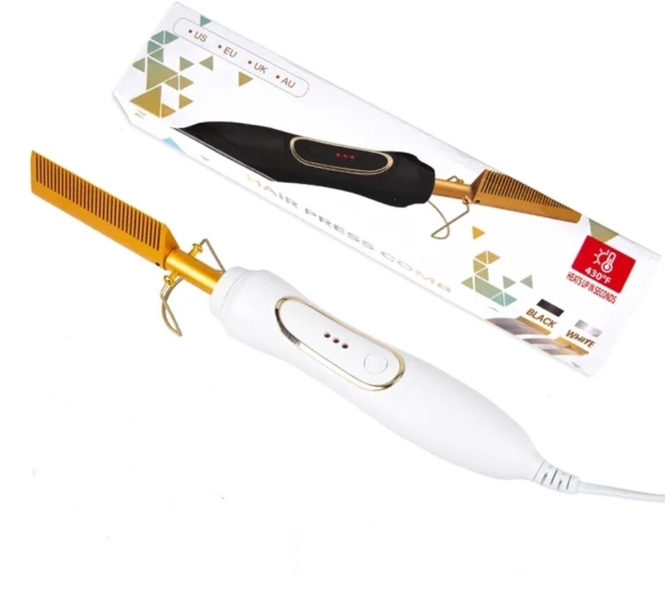 PROFESSIONAL HOT COMB HAIR STRAIGHTENER
