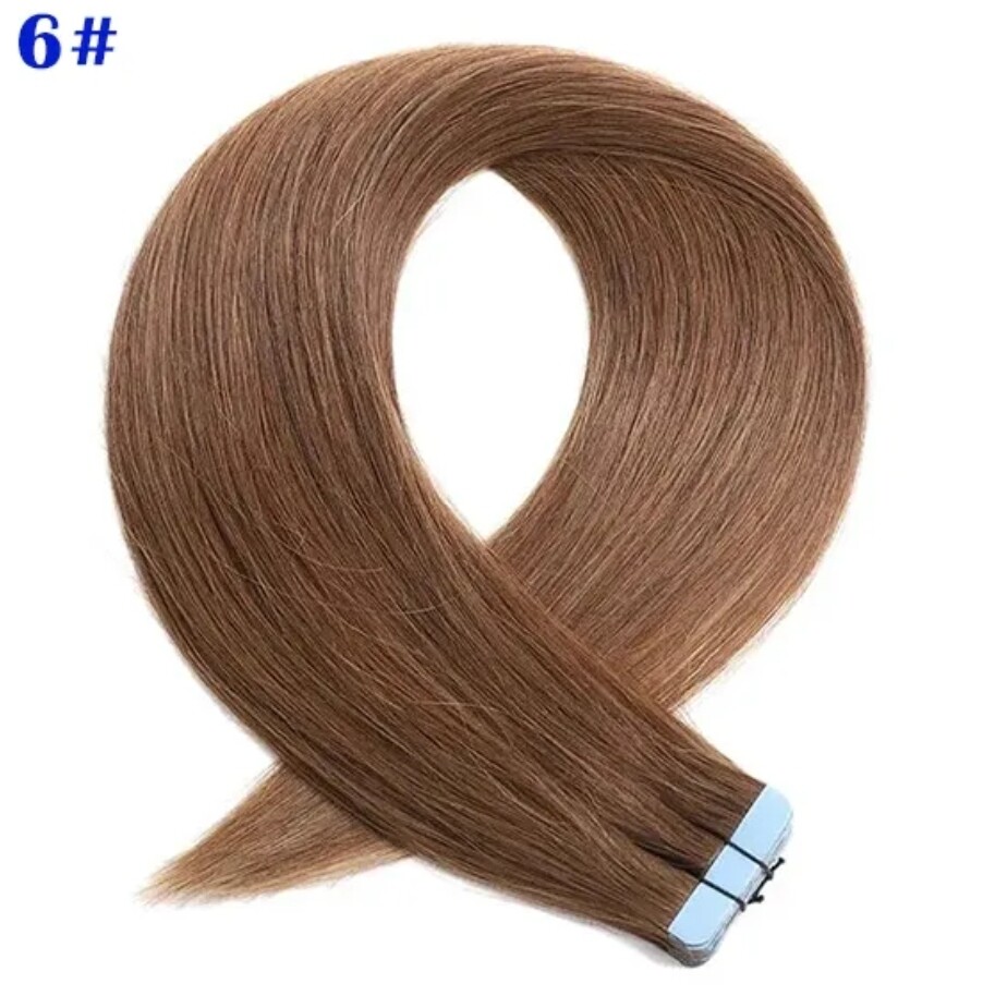 LUXURY RUSSIAN VIRGIN HAIR TAPE IN EXTENSIONS