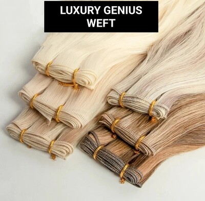 LUXURY RUSSIAN VIRGIN HAIR GENIUS (INVISIBLE) WEFT EXTENSIONS