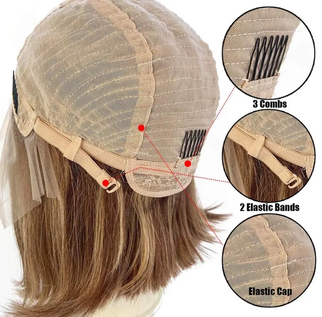 Olive Wig | Streaky Blonde Human Hair Lace Front