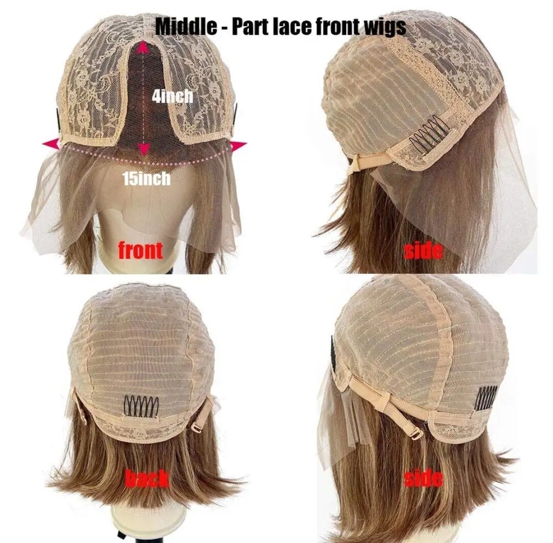 Olive Wig | Streaky Blonde Human Hair Lace Front