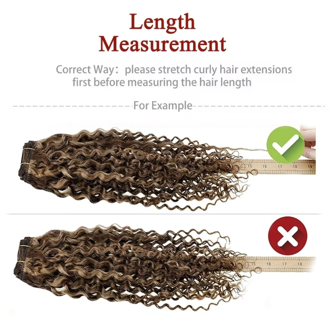 CLIP IN EXTENSION HUMAN HAIR 14 INCH