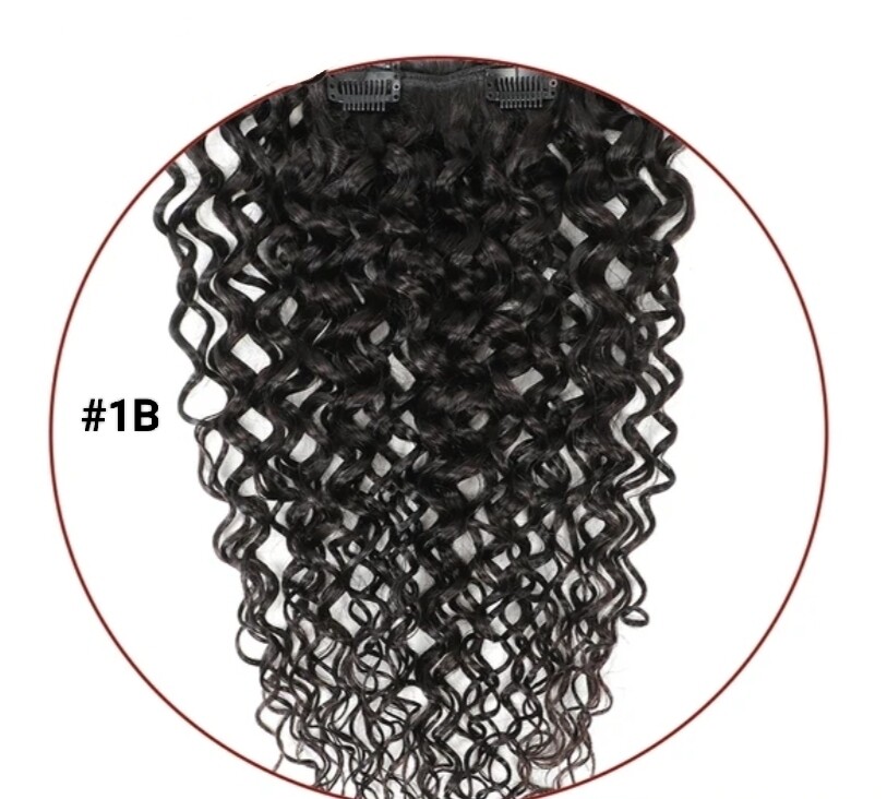 CLIP IN EXTENSION HUMAN HAIR 14 INCH