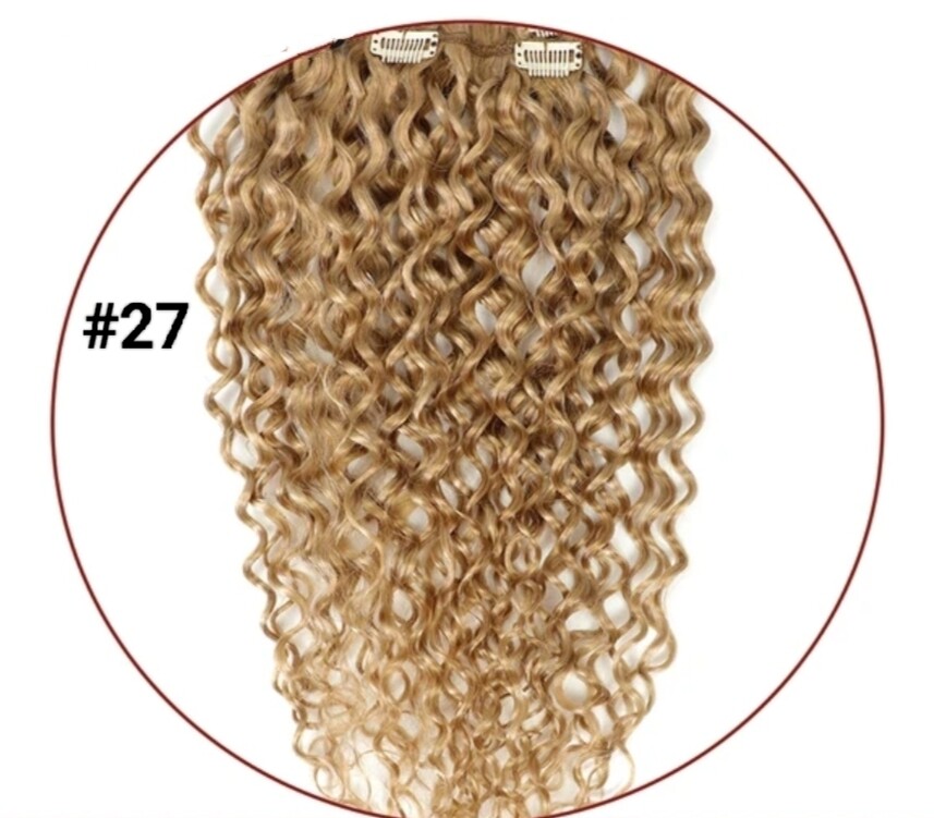 CLIP IN EXTENSION HUMAN HAIR 14 INCH