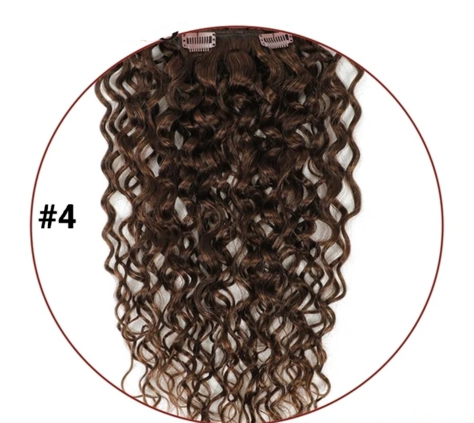 CLIP IN EXTENSION RUSSIAN HUMAN HAIR 14 INCH