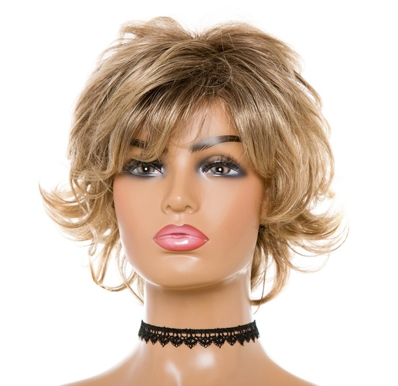 Sofie Wig | Dark Blonde Human Hair Blend