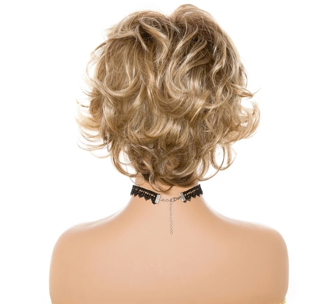 Sofie Wig | Dark Blonde Human Hair Blend
