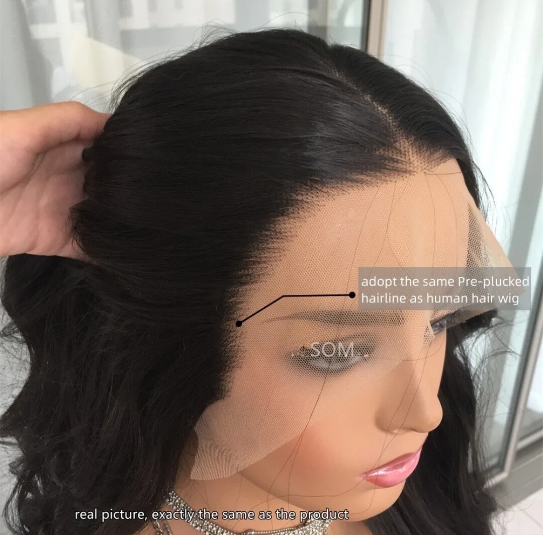 Raywin Wig | Natural Black Free Part Lace Front
