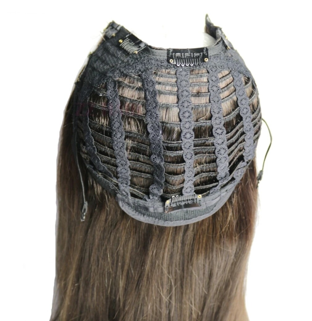 Sersha | U Part Clip In Wig | Ash Brown 