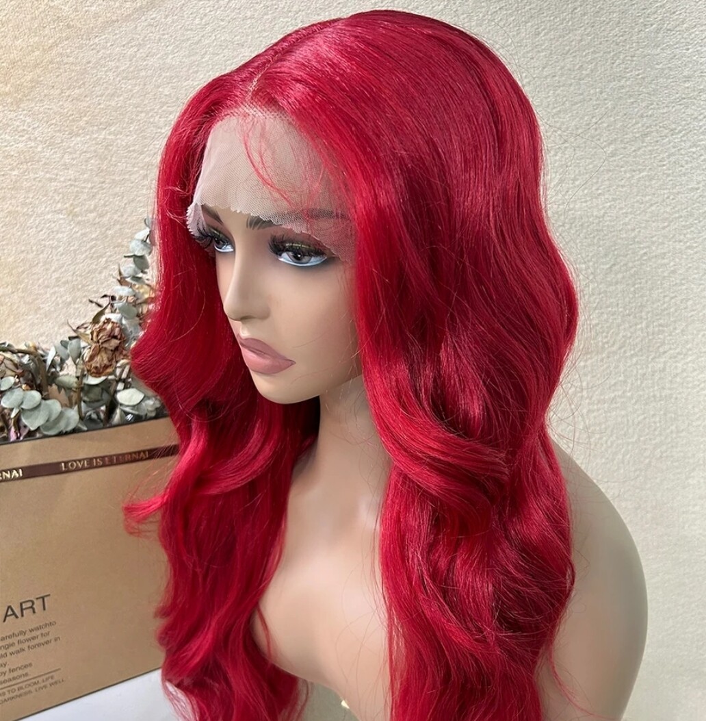 Jessika Wig | Bright Red Lace Front 