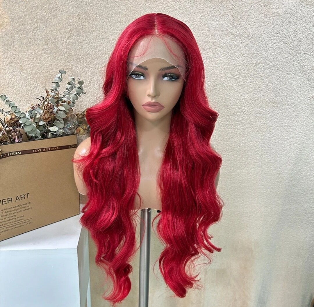 Jessika Wig | Bright Red Lace Front 
