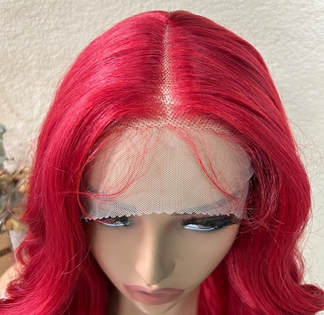Jessika Wig | Bright Red Lace Front 