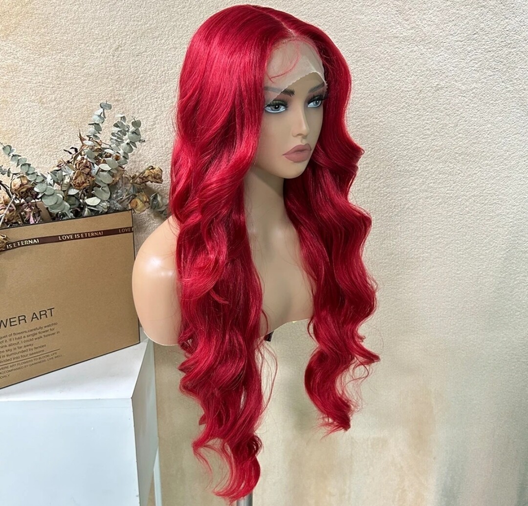 Jessika Wig | Bright Red Lace Front 