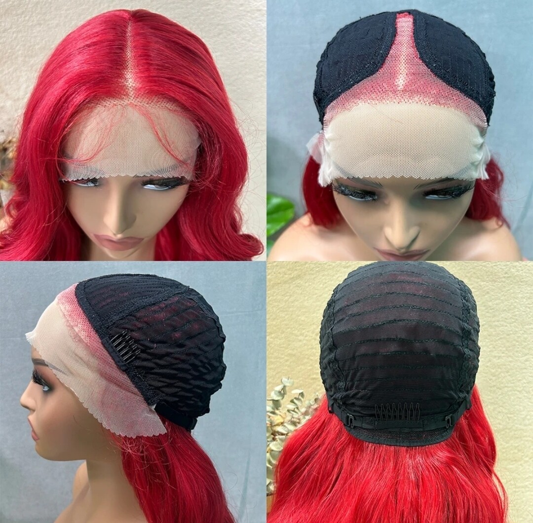 Jessika Wig | Bright Red Lace Front 