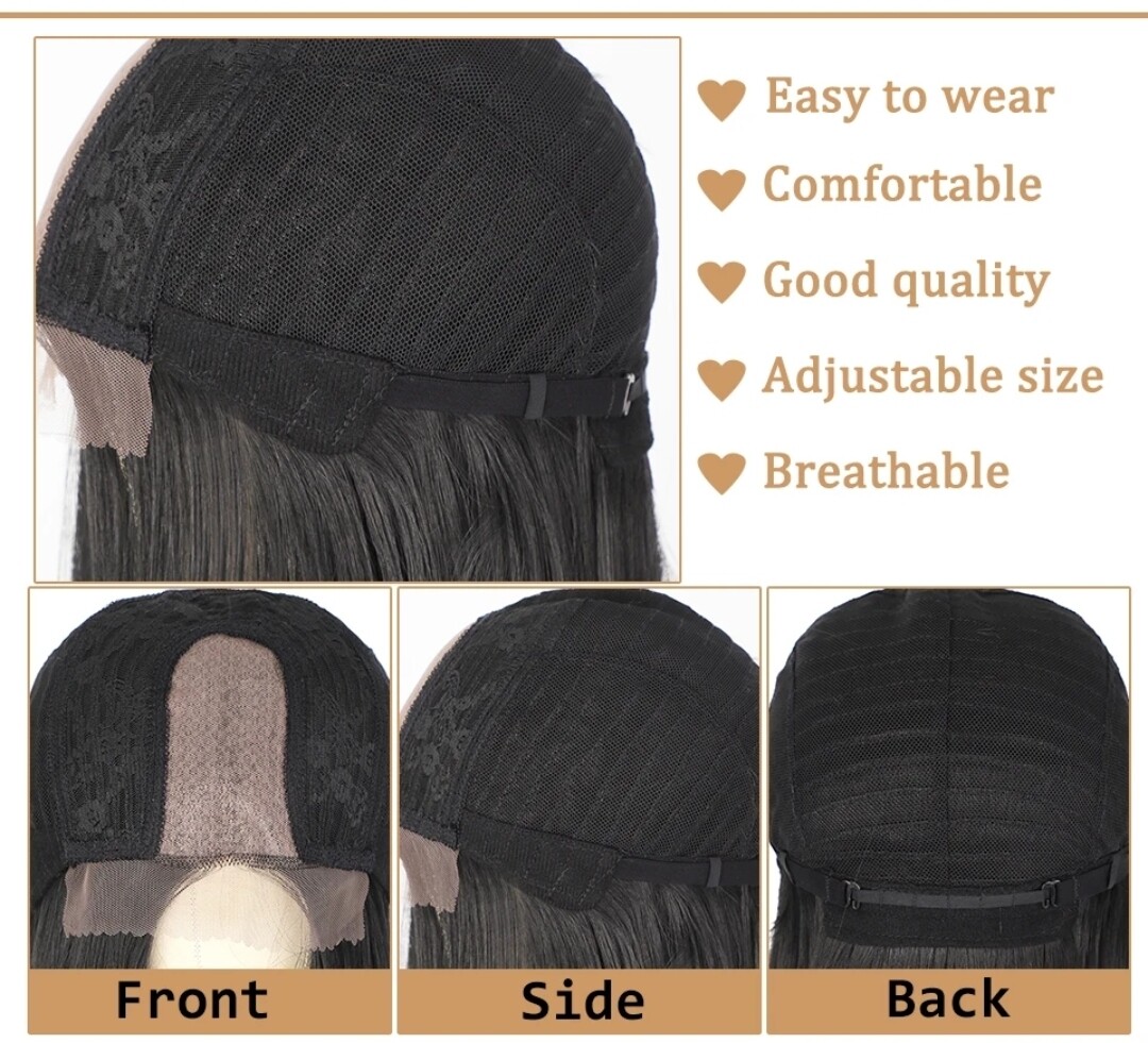 Julia Wig | Jet Black Free Part Lace Front 