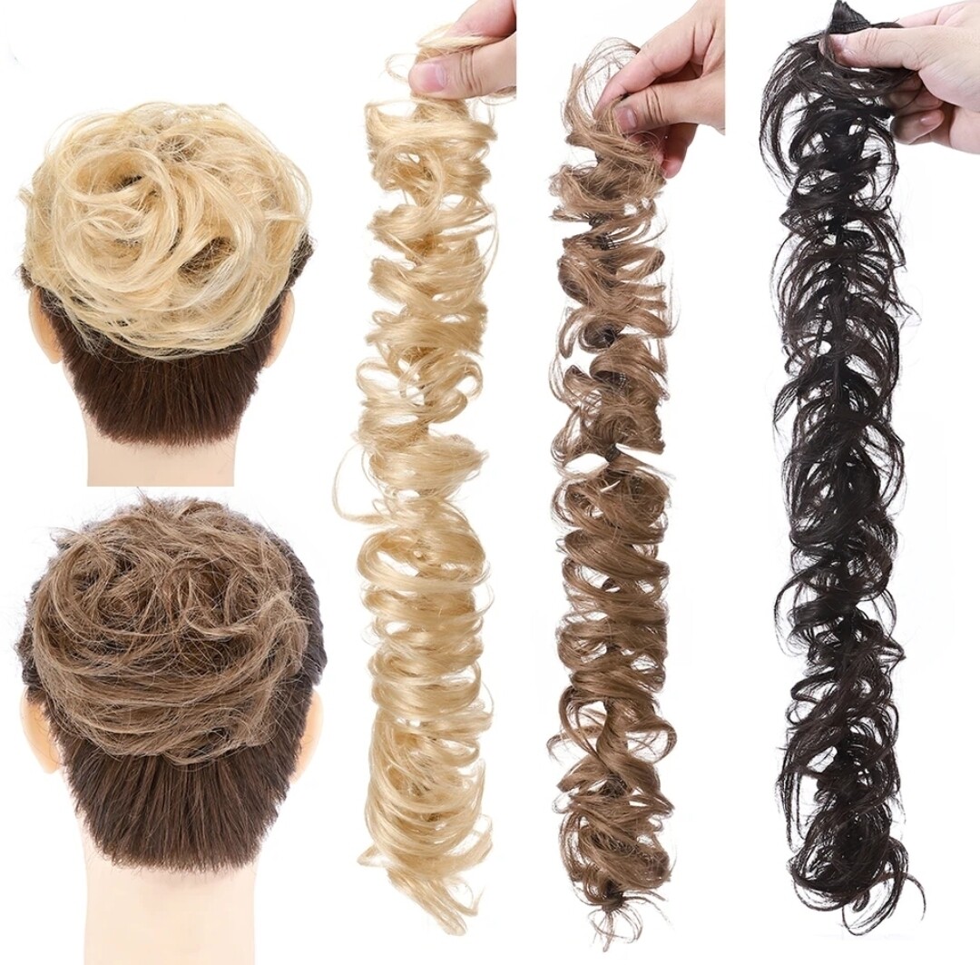 SCRUNCHIE HUMAN HAIR 