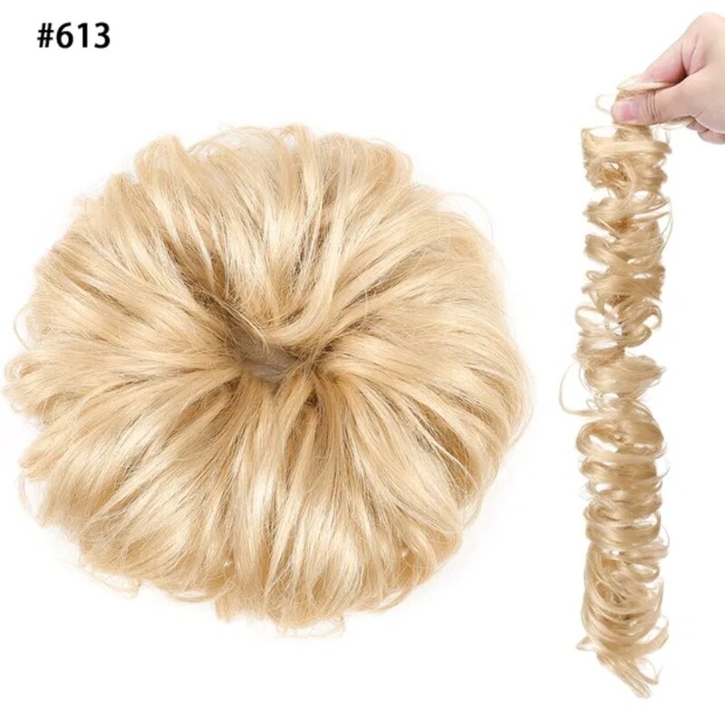 SCRUNCHIE HUMAN HAIR 