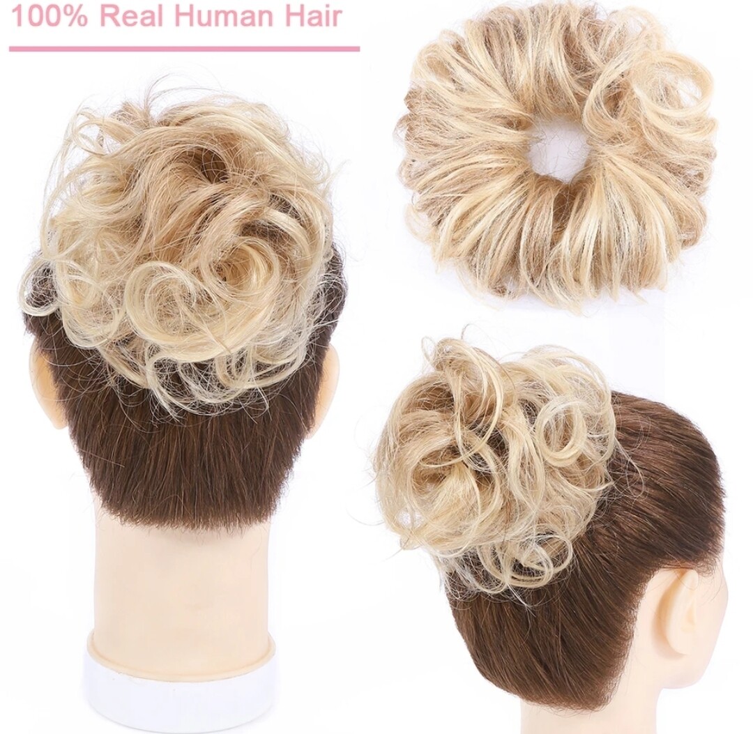 SCRUNCHIE HUMAN HAIR 