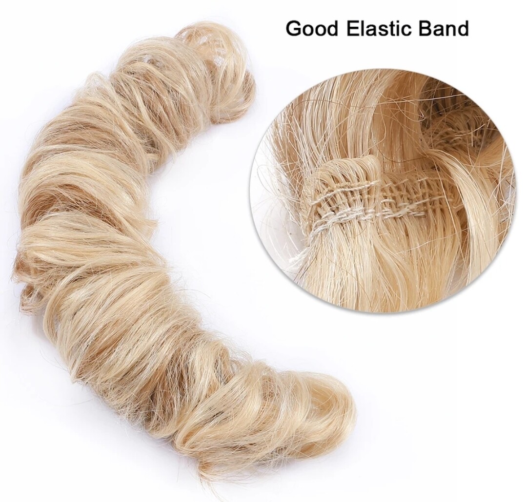 SCRUNCHIE HUMAN HAIR 