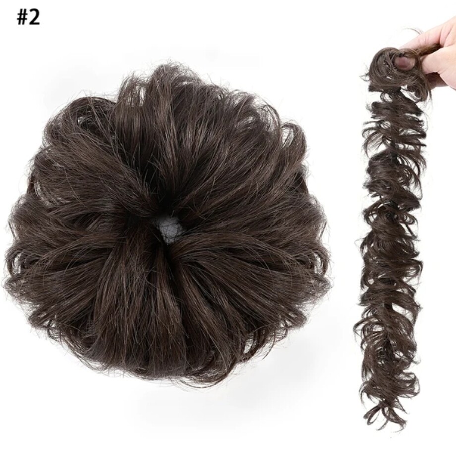SCRUNCHIE HUMAN HAIR 
