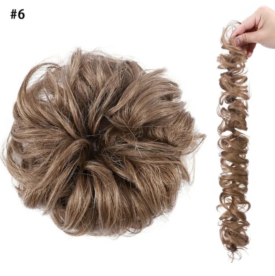 SCRUNCHIE HUMAN HAIR 