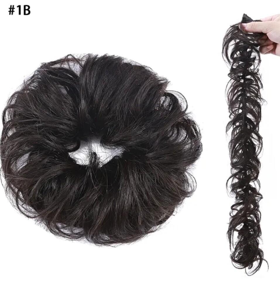 SCRUNCHIE HUMAN HAIR 