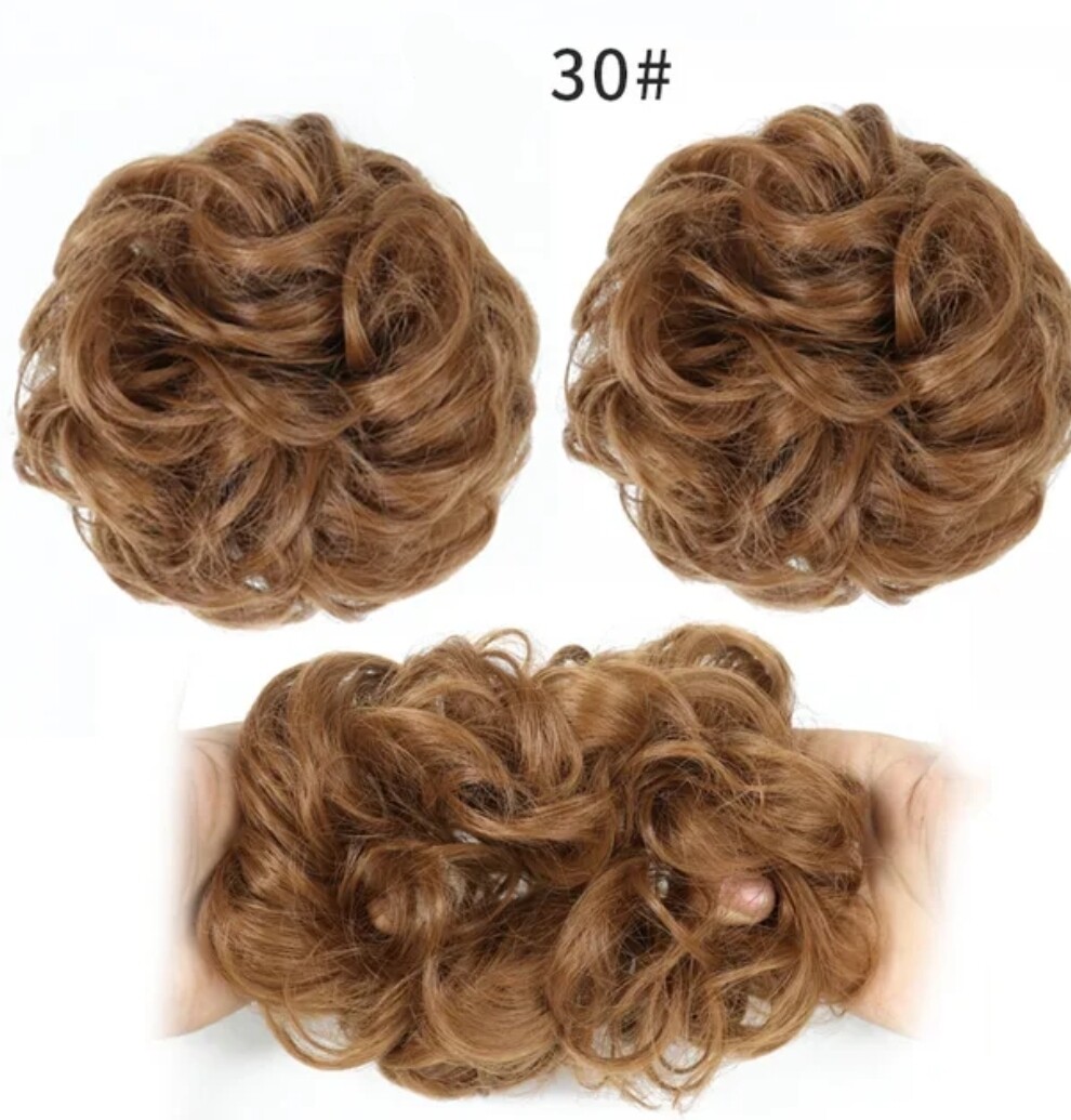 SCRUNCHIE SYNTHETIC HAIR BUN
