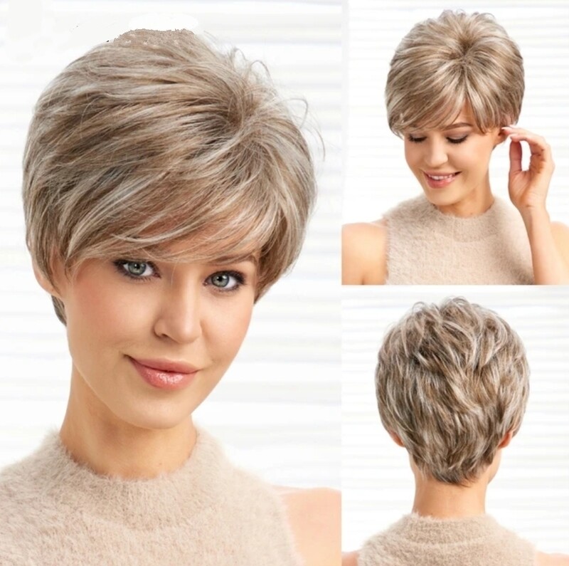 Josmi Wig | Brown Ash Blonde 50% Human Hair Blend