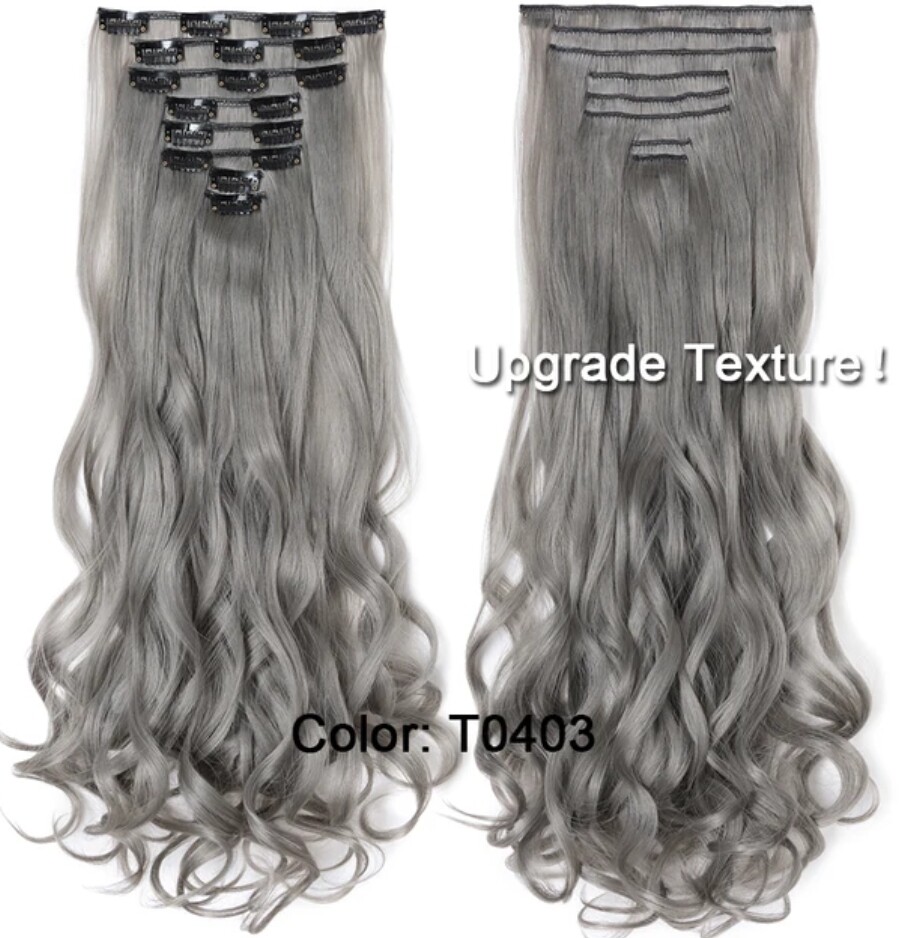 CLIP IN EXTENSION SYNTHETIC HAIR